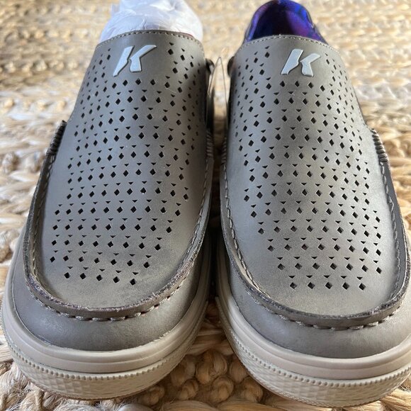 Fish Moc - Rainbow Trout Vented Leather